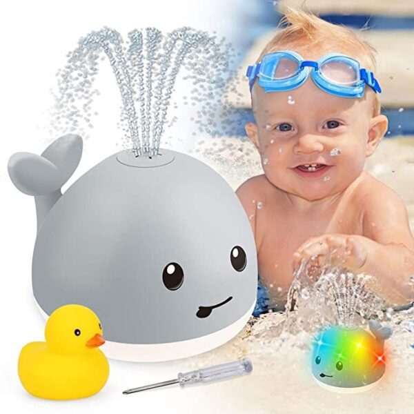 Cute Whale Floating Spraying Water for Baby - Image 6