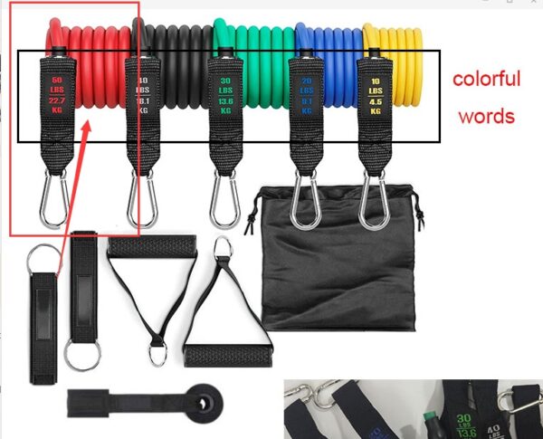 Fitness Rally Elastic Rope Resistance Band - Image 6