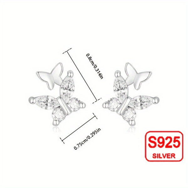 925 Sterling Silver Earrings - Image 9