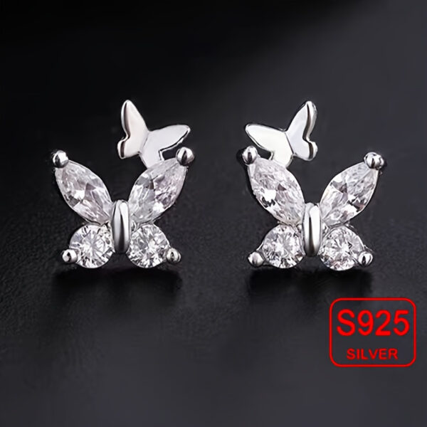 925 Sterling Silver Earrings - Image 6