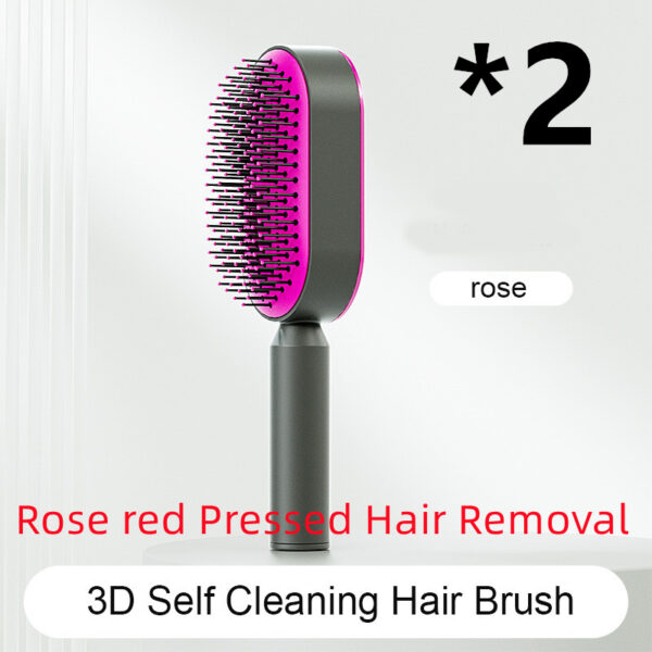 Self Cleaning Hair Brush - Image 4