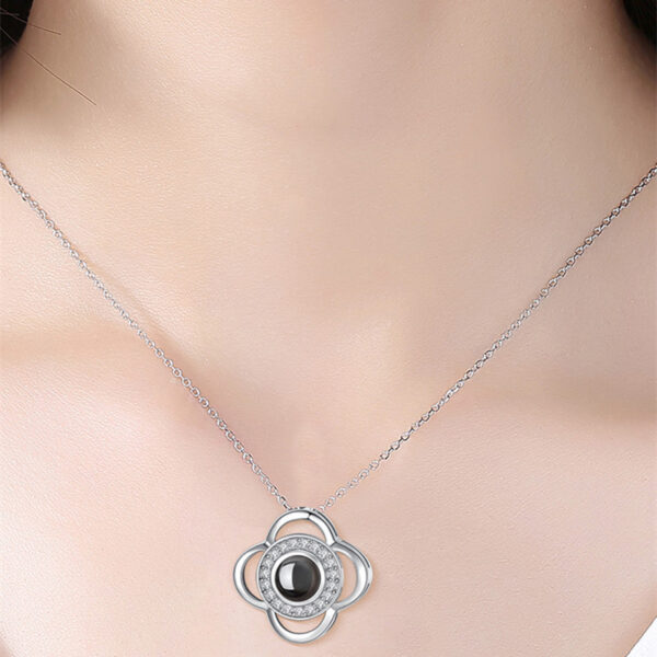 Hot Valentine's Day Gifts Metal Rose Jewelry Gift Box Necklace - Image 6