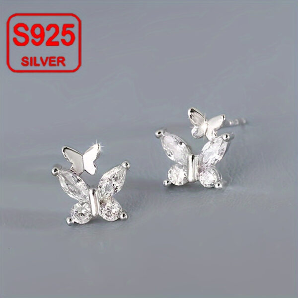 925 Sterling Silver Earrings - Image 3