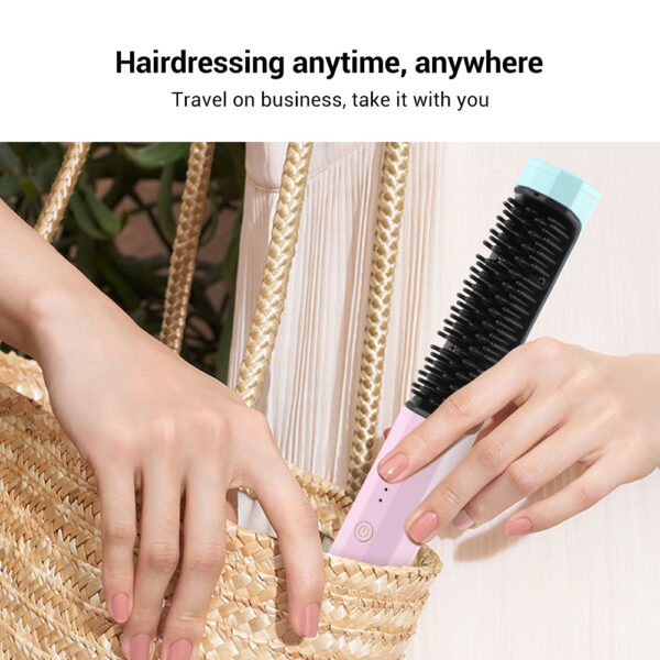 Cordless straightening brush - Image 6