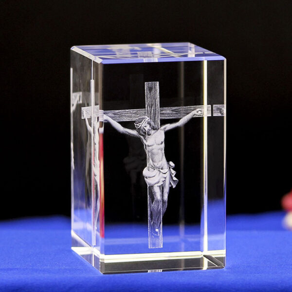 Christian Souvenirs Crafts Ornaments 3d Crystal - Image 3