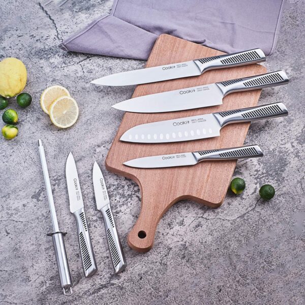 Kitchen Knife Set, 15 Piece German Stainless Steel - Image 5