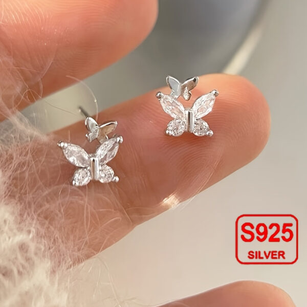 925 Sterling Silver Earrings - Image 8