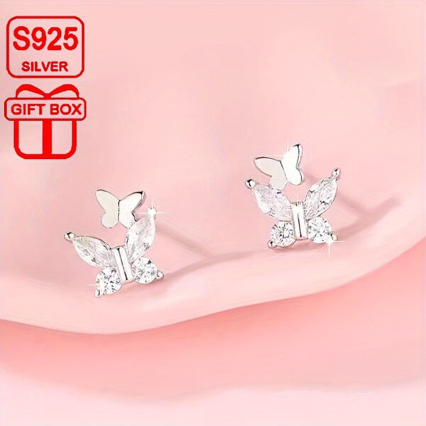 925 Sterling Silver Earrings - Image 4