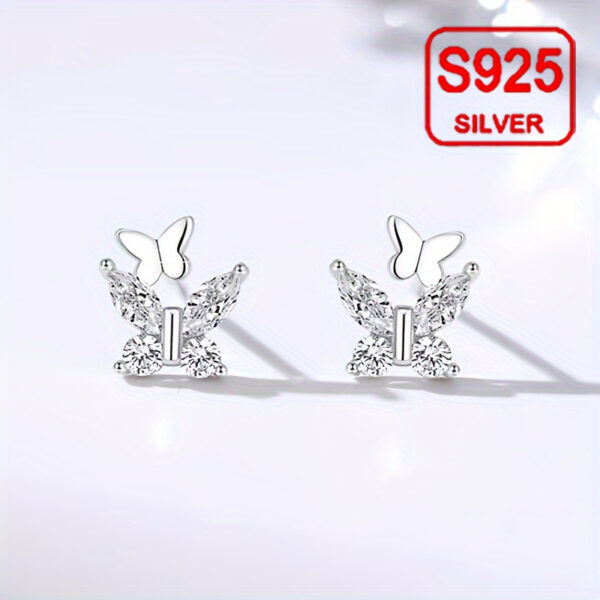 925 Sterling Silver Earrings - Image 5